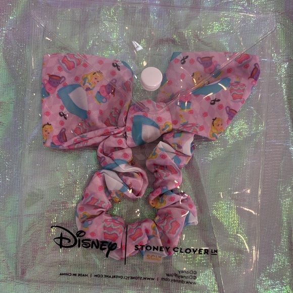 Stoney Clover Lane Accessories - Stoney Clover Lane x Disney Alice in Wonderland Hair Scrunchie-Firm price